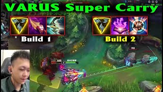 Varus Wild Rift | 2 gameplay Varus to carry the team super strong by Best Varus China