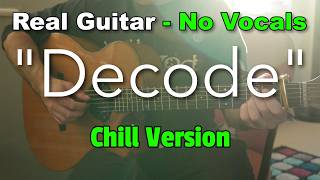 Decode – Paramore (Acoustic Karaoke in Bbm) | No Vocals • 80 BPM