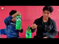 2.25l sprite and noodles eating challenge