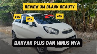 Setahun Pemakaian Kaca Flim 3M Black Beauty, begini lah kondisinya⁉️