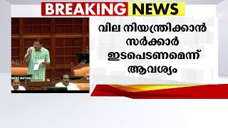 'സവാളക്ക് 31 ആയി, മത്തങ്ങക്ക് 26 ആയി'; വിലക്കയറ്റം തടയണമെന്നാവശ്യപ്പെട്ട് സഭയില്‍ പ്രതിപക്ഷ ബഹളം