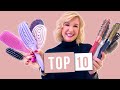 Die Top 10 Anti Frizz und Anti Haarbruch Bürsten, für glänzende und entwirrte Haare!