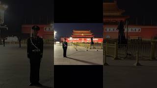 天安门观旗全过程 #shorts #天安門廣場 #tiananmensquare #升旗 #升旗典禮 #北京 #beijing #中国 #china #旅游 #travel #旅行