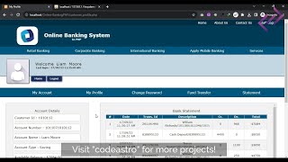 Online Banking System In Php With Source Code Alpha Code Camp Mp3 Mp4