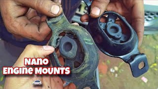 Tata Nano Maintenance 3 - All Engine Mounts Changed 😁🚗 Lets see kya hoga 😎