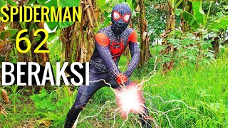 Spiderman 62 lagi beraksi mencari mainan Ultraman dan mobil-mobilan Spiderman beraksi