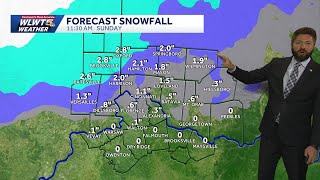 Winter Weather Advisory: A trace to 2 inches possible for areas across Cincinnati