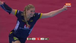 China - Sweden Women's Handball World Championship 2019