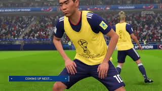 森本選手推薦のフォーメーションでFIFA18をプレイ