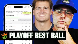 2026 NFL DraftKings PLAYOFF BEST BALL STRATEGY