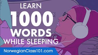 Norwegian Conversation: Learn while you Sleep with 1000 words