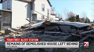 ‘I feel like they don’t care' : Fort Wayne neighbors express concern over demolished property