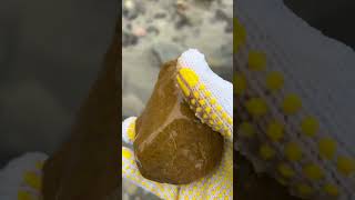 黄色いジャスパー　Yellow jasper #shorts #jasper#ジャスパー#asmr #石拾い