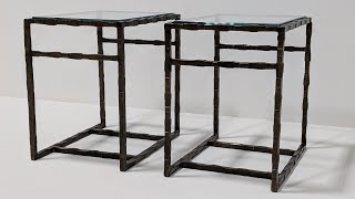 Porta Romana Giacometti Side Tables