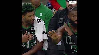 What are Marcus and JB talking about?Wrong answers only 😂 | Boston Celtics #celtics