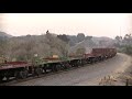 rare daylight bnsf slab train