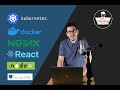 Kubernetes Multi Container Deployment | React | Node.js | Postgres | Ingress Nginx | step by step