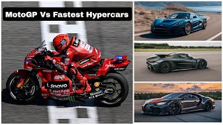 MotoGP Bike Vs Fastest Hypercars Acceleration Comparison 0-350 km/h which one is quickest?