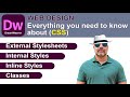 HTML Styles Complete Guide (External, Internal, Inline, Classes)  [Dreamweaver] ICT IGCSE 0417