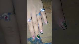 my nwe nail art kemit heichi plz  mo channel ku like share comment subscribe karibe #viral