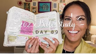 Study the Bible in One Year: Day 89 Judges 1-2 | Bible study for beginners