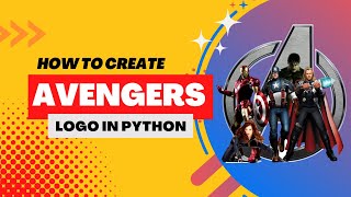 How to make "Avengers logo" with python turtle #avengers #pythonprogramming #pythontutorial