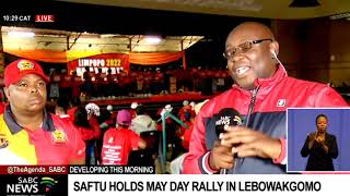 Workers' Day | Saftu holds a May Day rally in Lebowakgomo in Limpopo