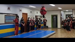 즐거운 체조 특기심사!! 즐기면서 운동해요~^^(특공무술)Korea's Fun Martial Arts (Tumbling) Test Time!