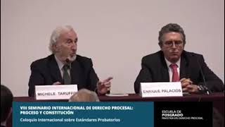 estándares probatorios Michelle Taruffo, Jordi Ferrer y Daniel Gozalez Lagier