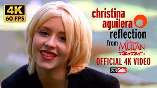 Christina Aguilera - Reflection (Official 4K Video) [From 'Mulan']