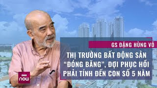GS Đặng Hùng Võ: Thị trường bất động sản “đóng băng”, đợi phục hồi phải tính đến 5 năm | VTC Now