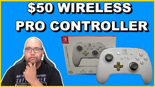 Power A Enhanced Wireless Controller White Edition | $50 Pro Controller Killer?