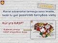 kasp infografika. 2 dalis kaip tapti kariu savanoriu