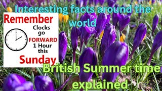 Why time changes in UK | British summer Time | interesting Facts about #ukmalayalam #ukmalayalamvlog