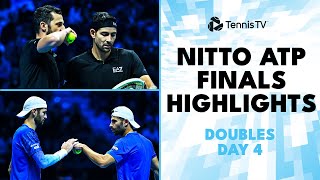 Bopanna/Ebden, Krawietz/Puetz \u0026 More Battle | Nitto ATP Finals 2024 Doubles Highlights Day 4