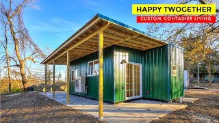 Happy Twogether: $58K Tiny Home by Custom Container Living