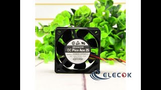 109R0612HS4011 12V 0.19A 4wires Cooling Fan