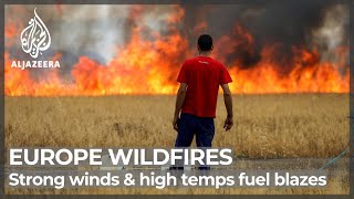 ‘Heat apocalypse’: Europe in the grip of record-breaking heatwave