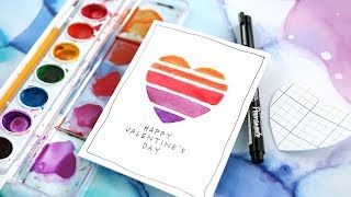 Easy DIY Valentine's Day Card (Minimal Supplies Needed)