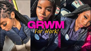 GRWM FOR WORK!!#fypシ゚ #prettygirl #viralvideo #grwm #prettypretty