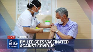 'Painless, effective, important': PM Lee gets vaccinated against Covid-19 | THE BIG STORY