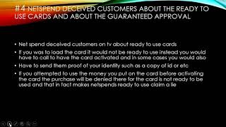 top 5 reasons not to go netspend