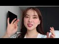 eng 뽀송뽀송 복숭아 메이크업🍑 grwm 제주도 화보영상 l 오늘의하늘 haneul