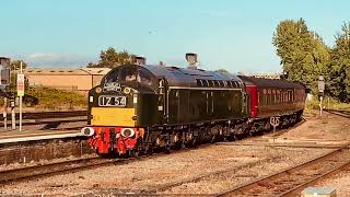 On Hire 40145 “D345” \u0026 WCR 37706 on the Dalesman Rail Tour at Chester. 5th July 2022