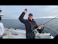 fishing deep for winter chinook salmon in british columbia