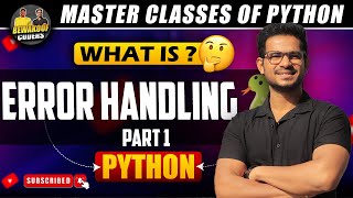 Master Error Handling in Python: Write Bug-Free Code! 🐍🚨| Part 1 | by Prasanna sir | BEWAKOOF CODERS