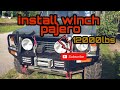 Buat bumper 4x4 PAJERO Custom [EDISI INSTALL WINCH] [12000lbs]