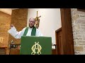 My best funeral sermon in over a decade of preaching...