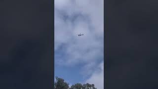 San Diego police helicopter flyby