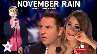 Britain's Got Talent - This Super Amazing Voice Very Extraordinary Singing Song November Rain Gembel